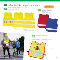 Detská reflexná vesta Detská reflexná vesta